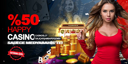 %50 Happy Casino!